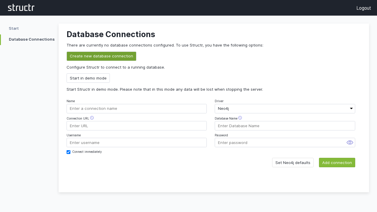 Database Connections