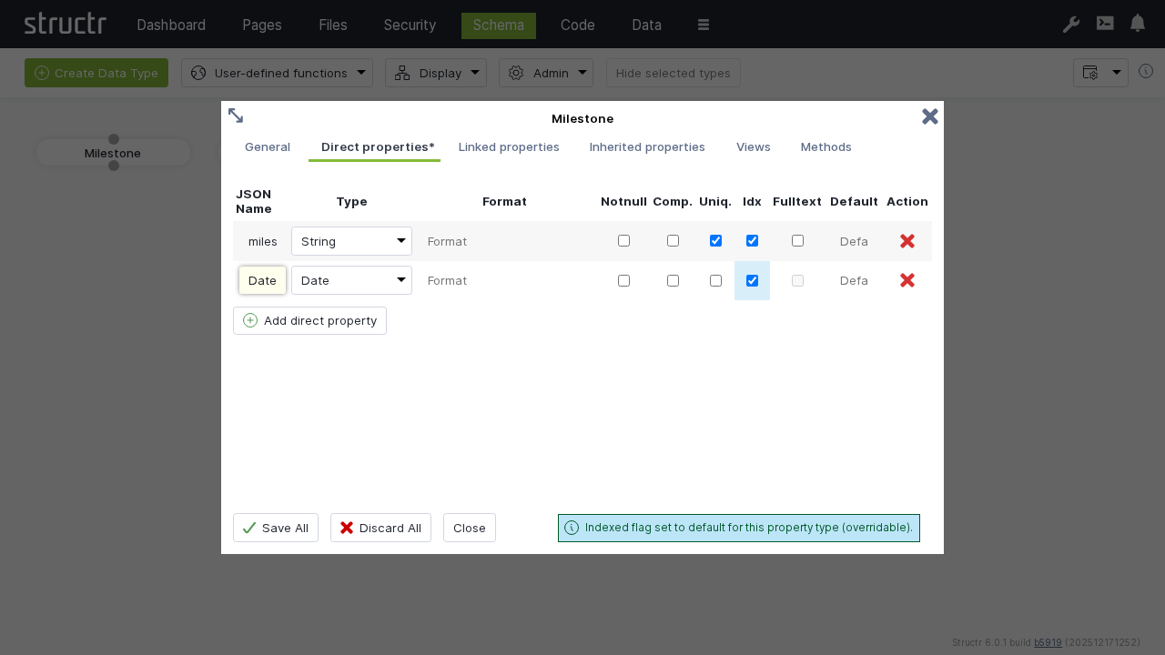 Due Date Property Added
