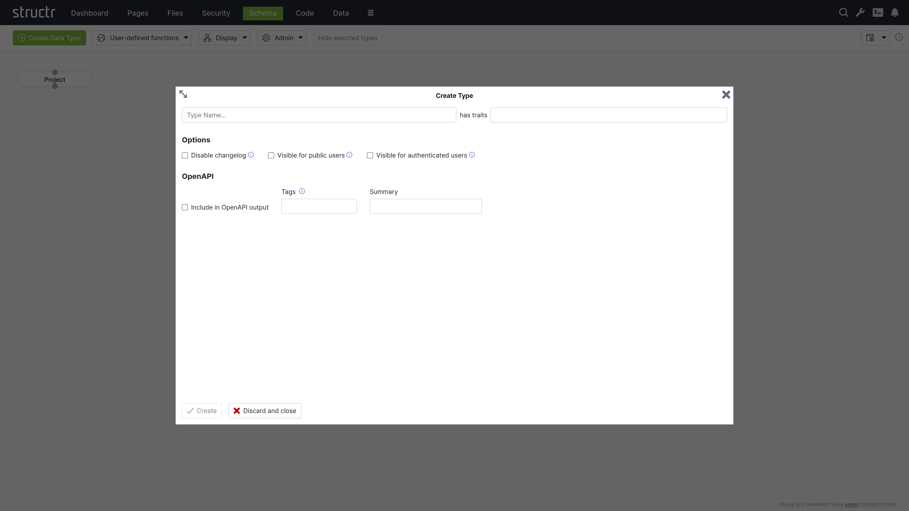 Creating Milestone Type